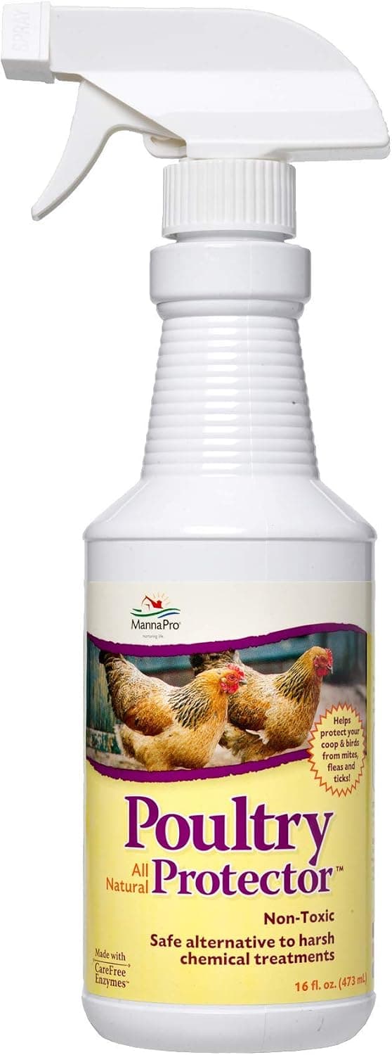 Manna Pro Poultry Protector, 16-Ounce All Natural Mite and Lice Spray