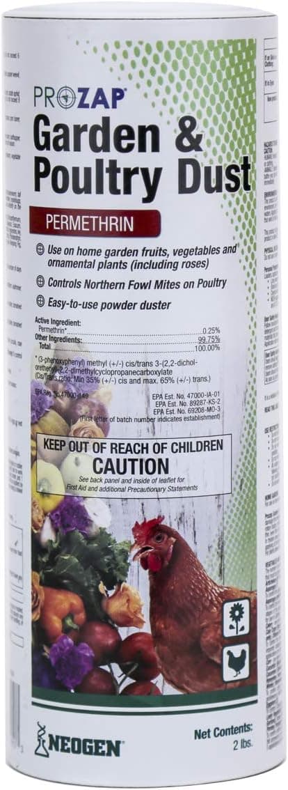 Prozap 1499540 Garden and Poultry Dust For Insects, 2 Lb