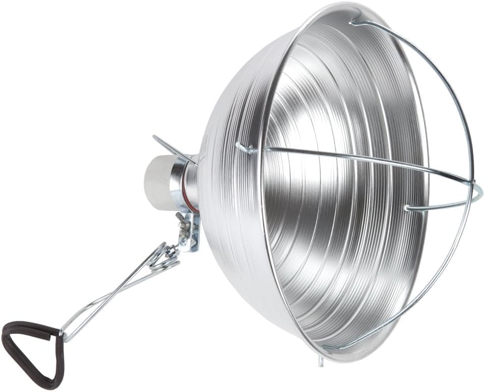 Bayco SL-302B3 10-1/2 Inch Brooder Clamp Light with Porcelain Ceramic Socket