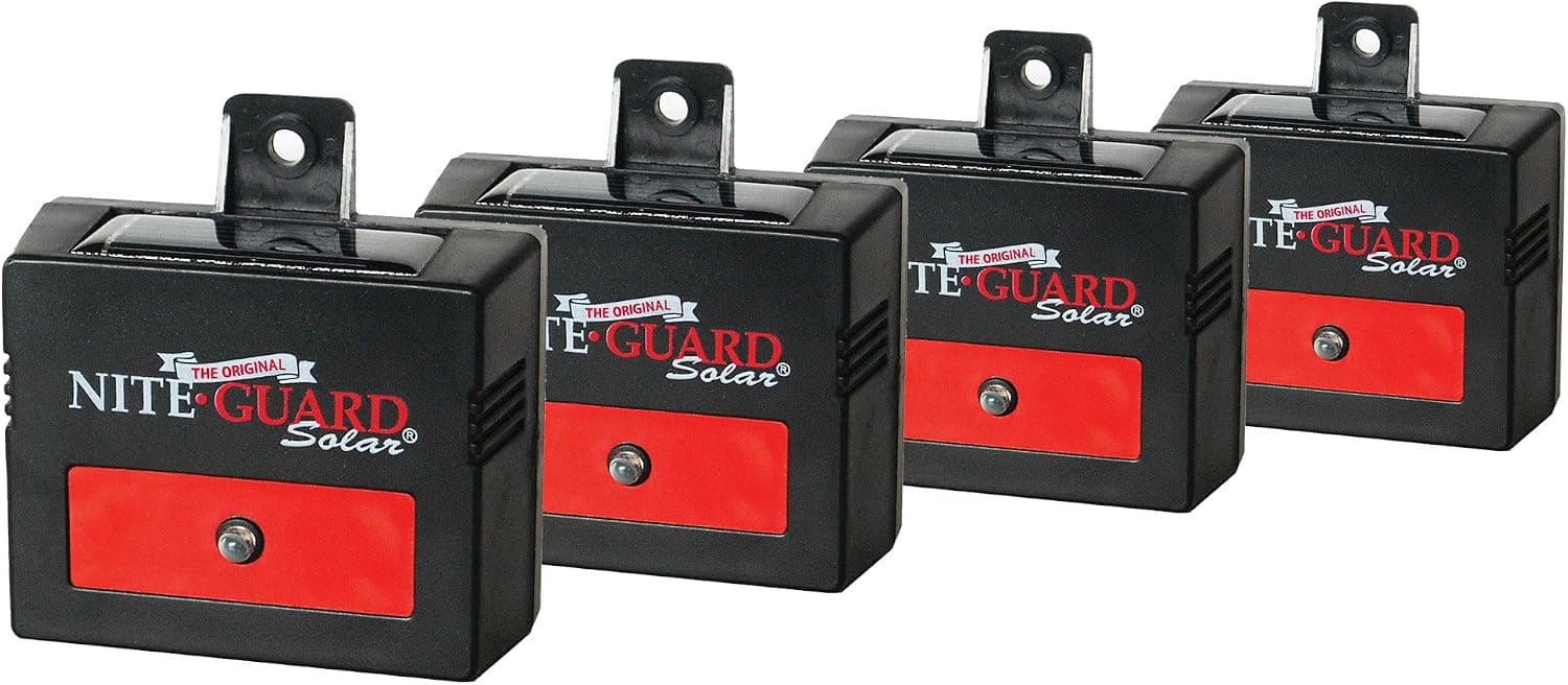 Nite Guard Solar Predator Control Light, Pack of 4