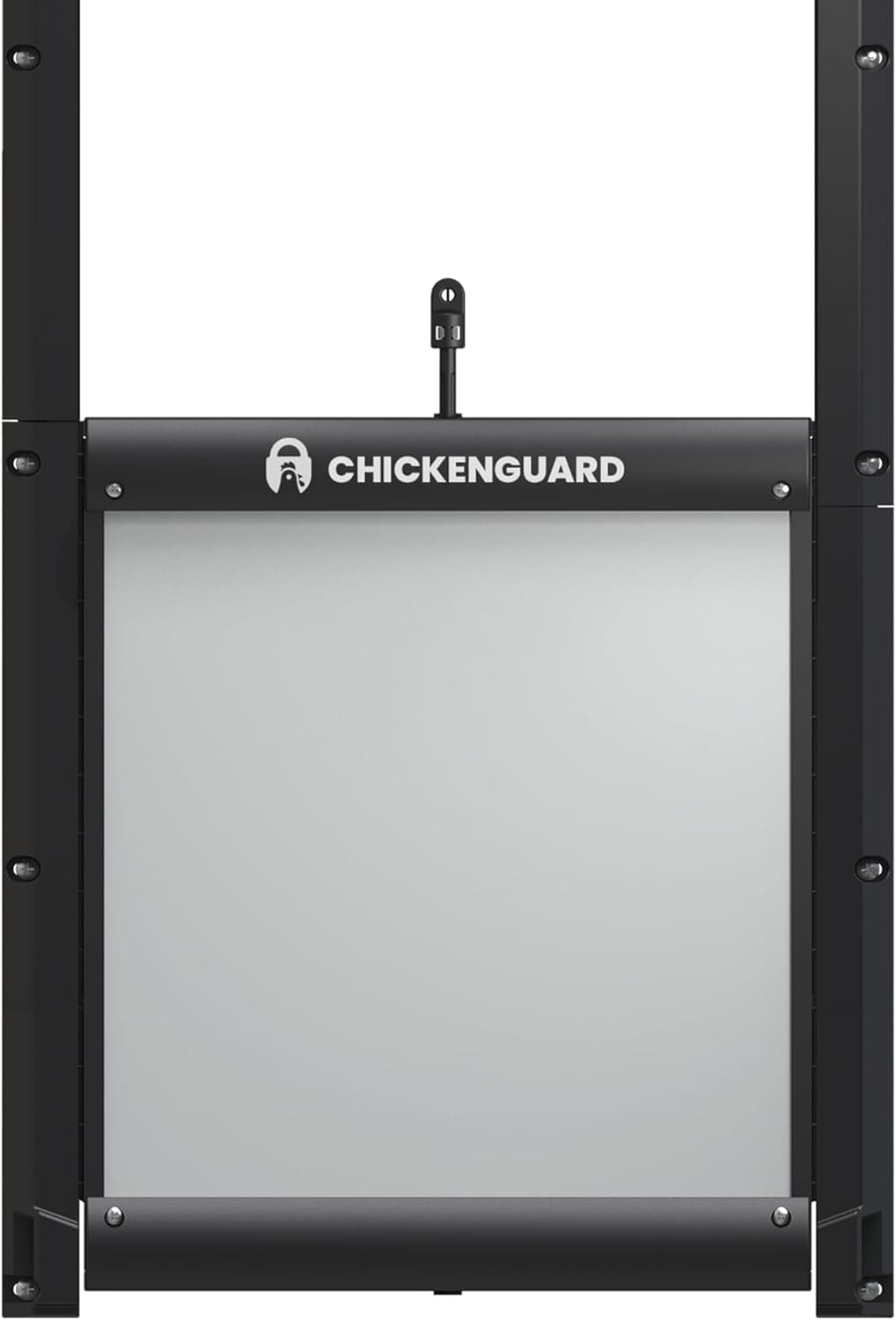 ChickenGuard Self-Locking Predator-Proof Chicken Coop Door for Hen-House and Chicken Run, Pop Hole Door Only