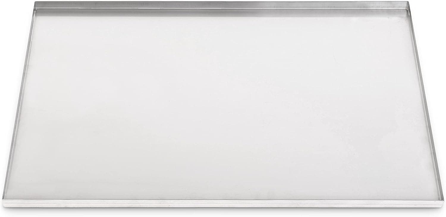 Metal Dog Crate & Kennel Replacement Tray/Pan, Galvanized, 29.0x18.2 in - Chew-proof, crack-proof, rust-resistant, Fits Most Standard 30 in Crates
