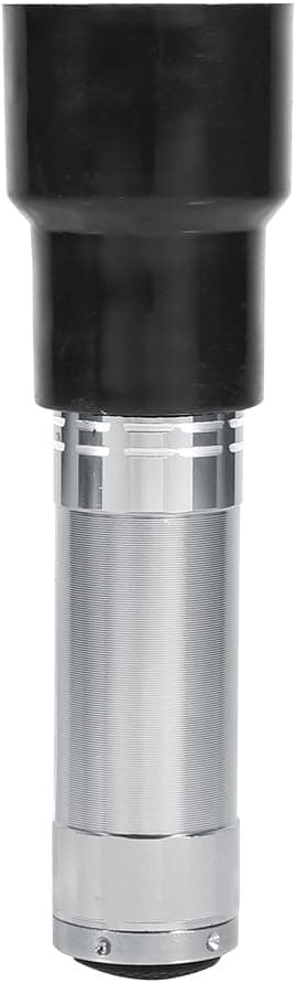Estink Professional Egg Candler Tester with Bright LED Light, Battery Powered Candling Lamp, Silver