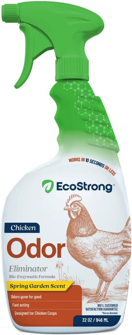 Eco Strong Coop Refresher Chicken Coop Odor Eliminator for Chickens (32 oz)