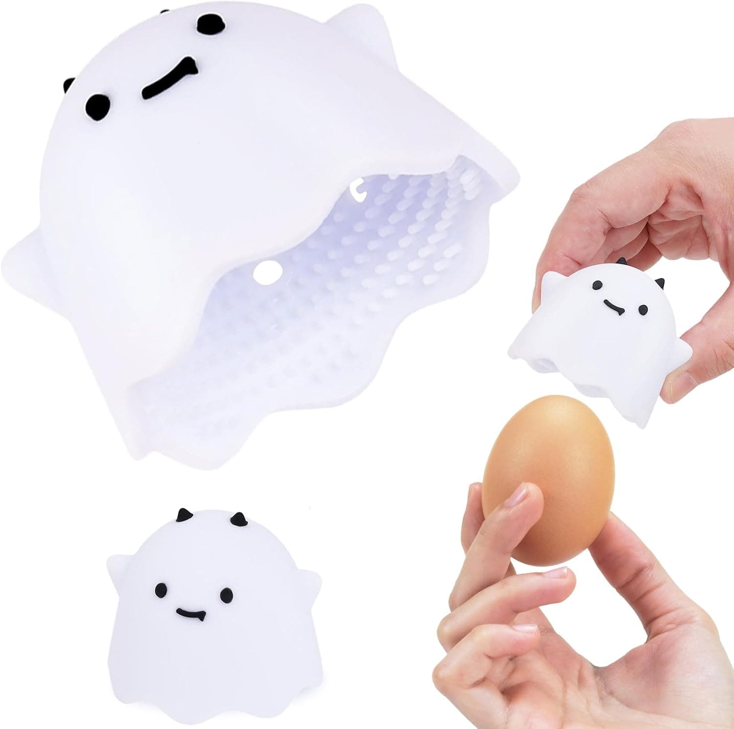 Silicone Egg Brush Cleaner, Egg Washer for Fresh Eggs, Egg Washing Scrubber