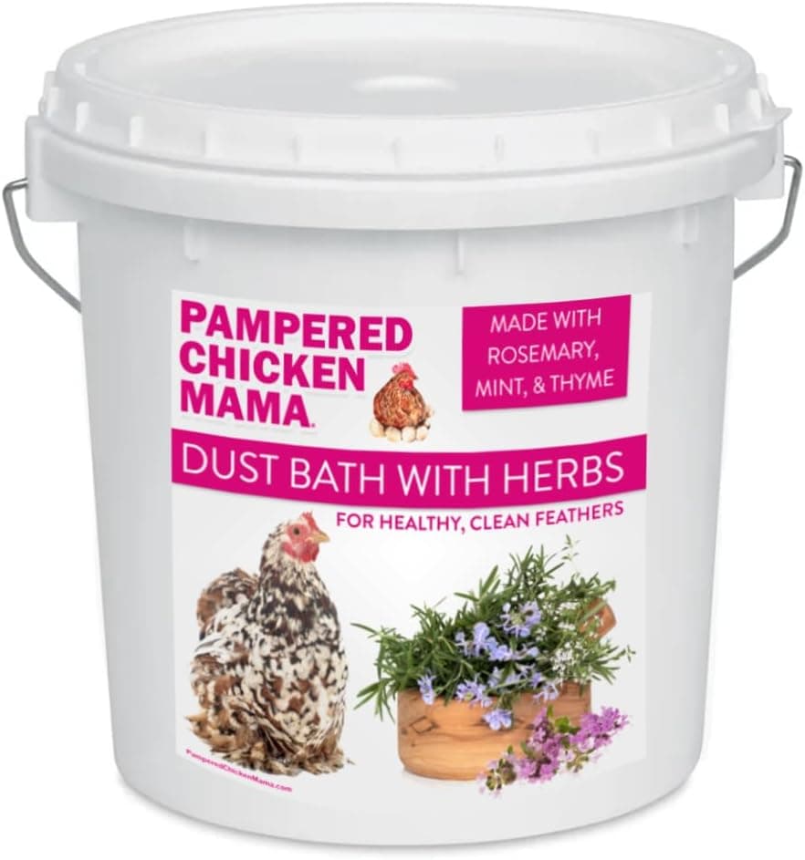 Pampered Chicken Mama Herbal Dust Bath for Chickens, 8 Pounds